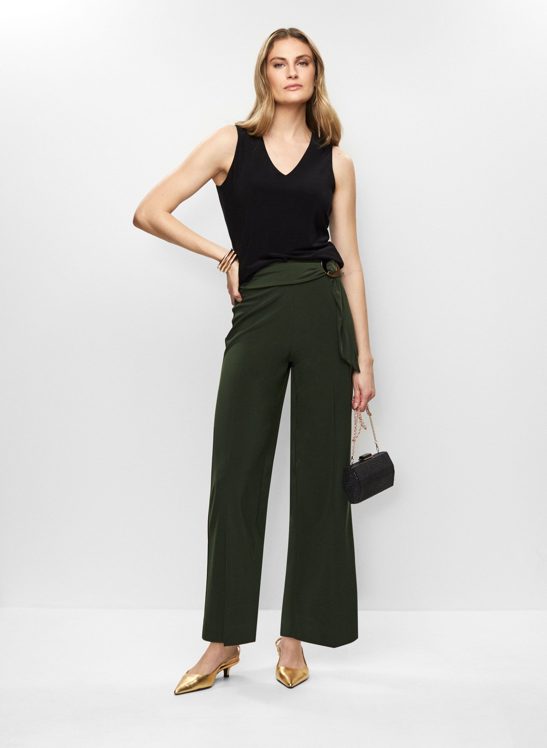 Pull-On Culotte Pants sold by Melanie Lyne product image thumbnail 3