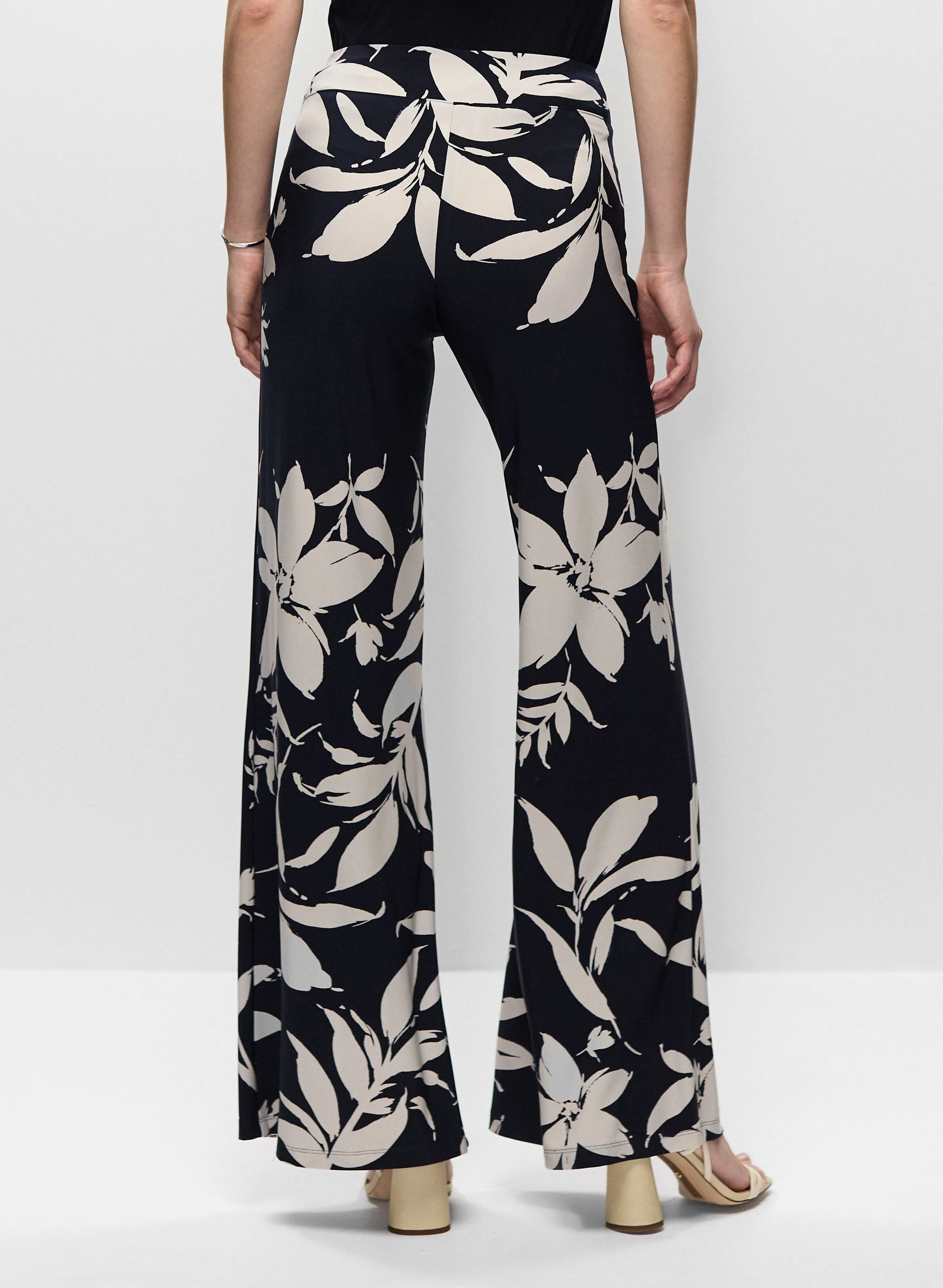 Joseph Ribkoff - Floral Wide leg Pants sold by Melanie Lyne product image thumbnail 2