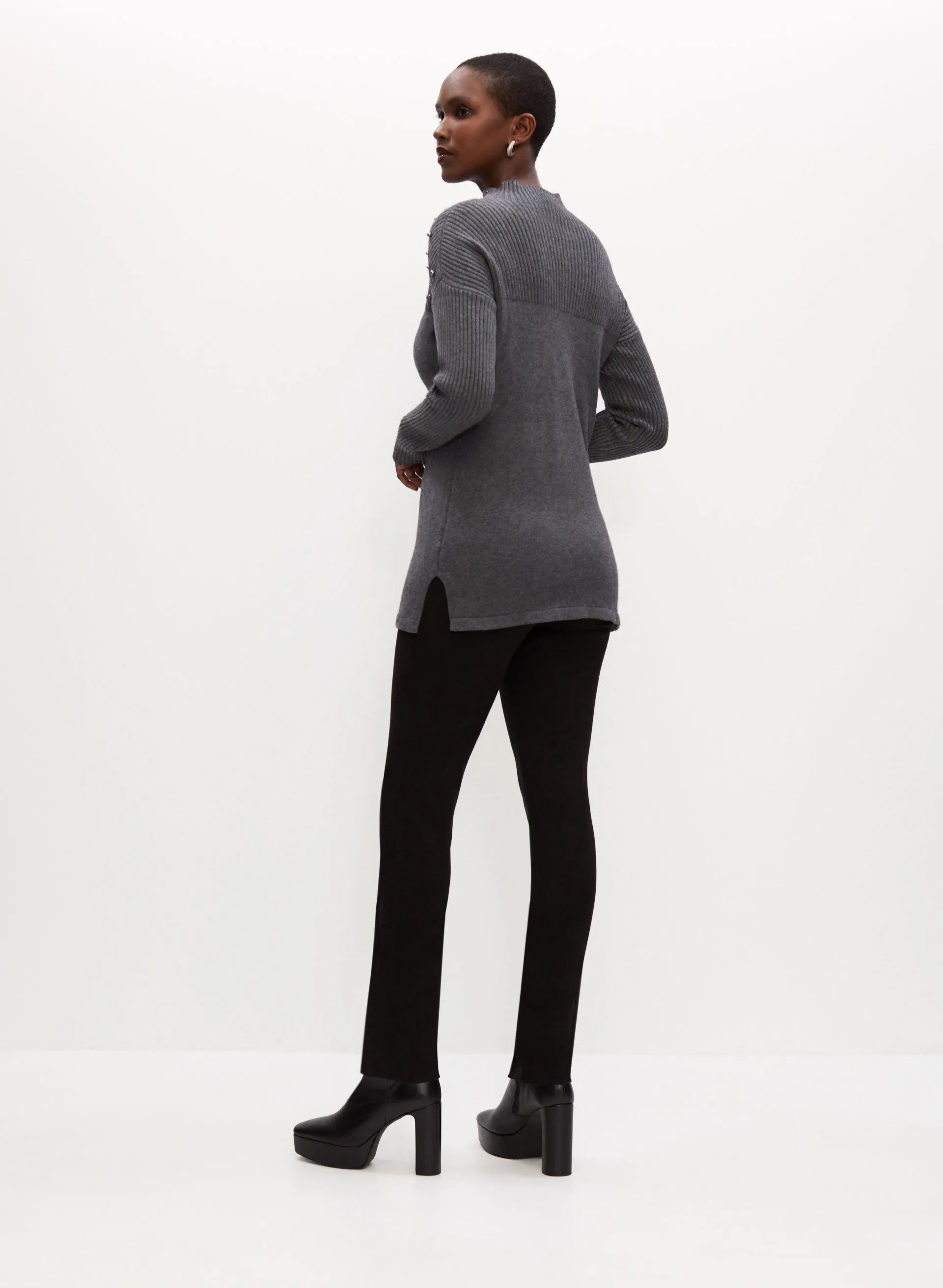 Mock Neck Sweater sold by Melanie Lyne product image thumbnail 4