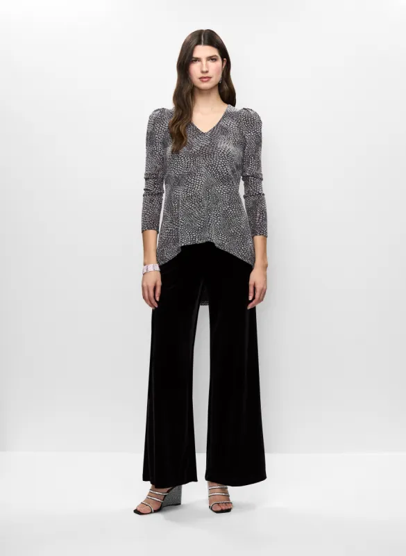 Animal Print Tunic & Velour Pants sold by Melanie Lyne