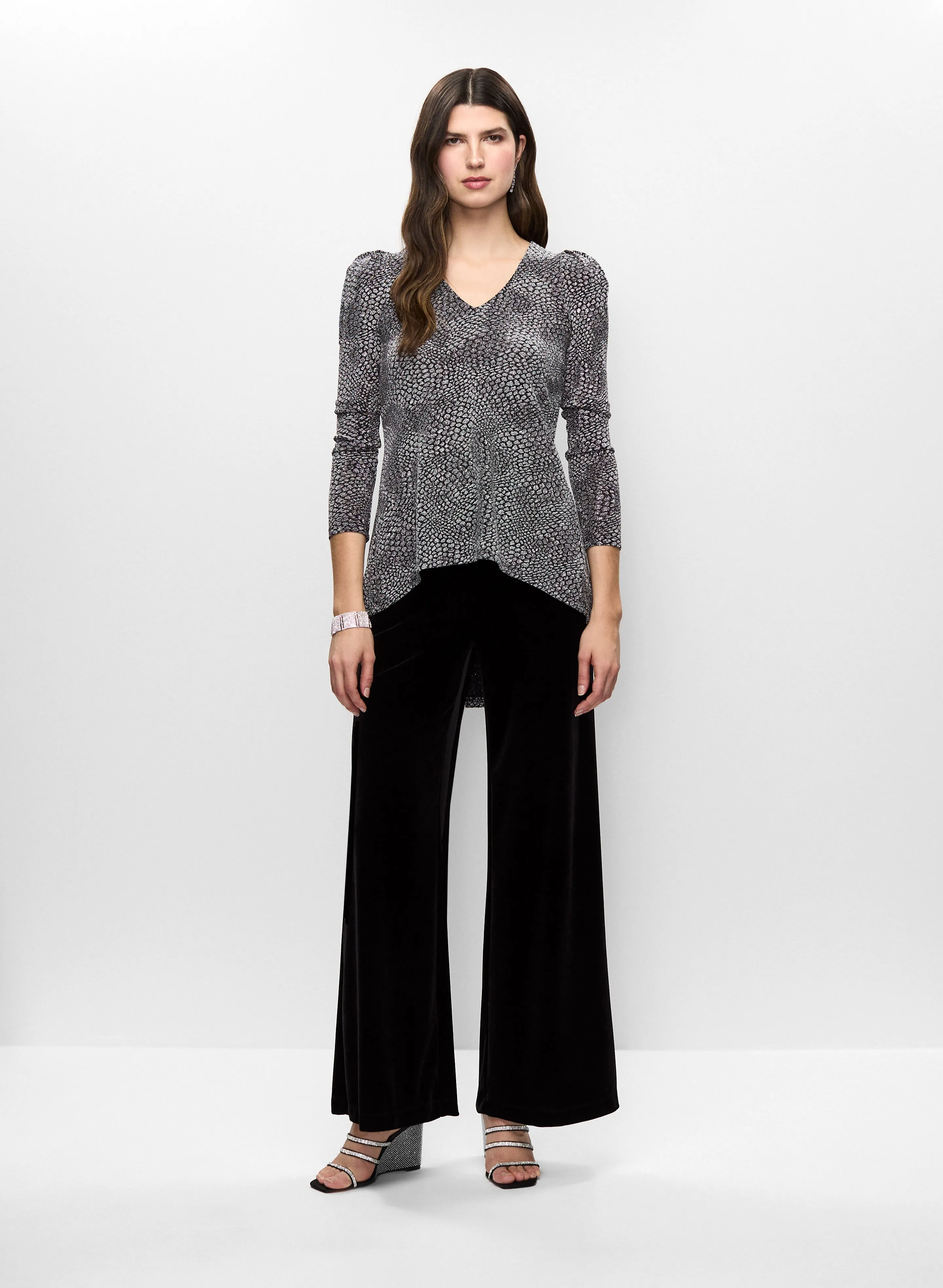 Animal Print Tunic & Velour Pants sold by Melanie Lyne