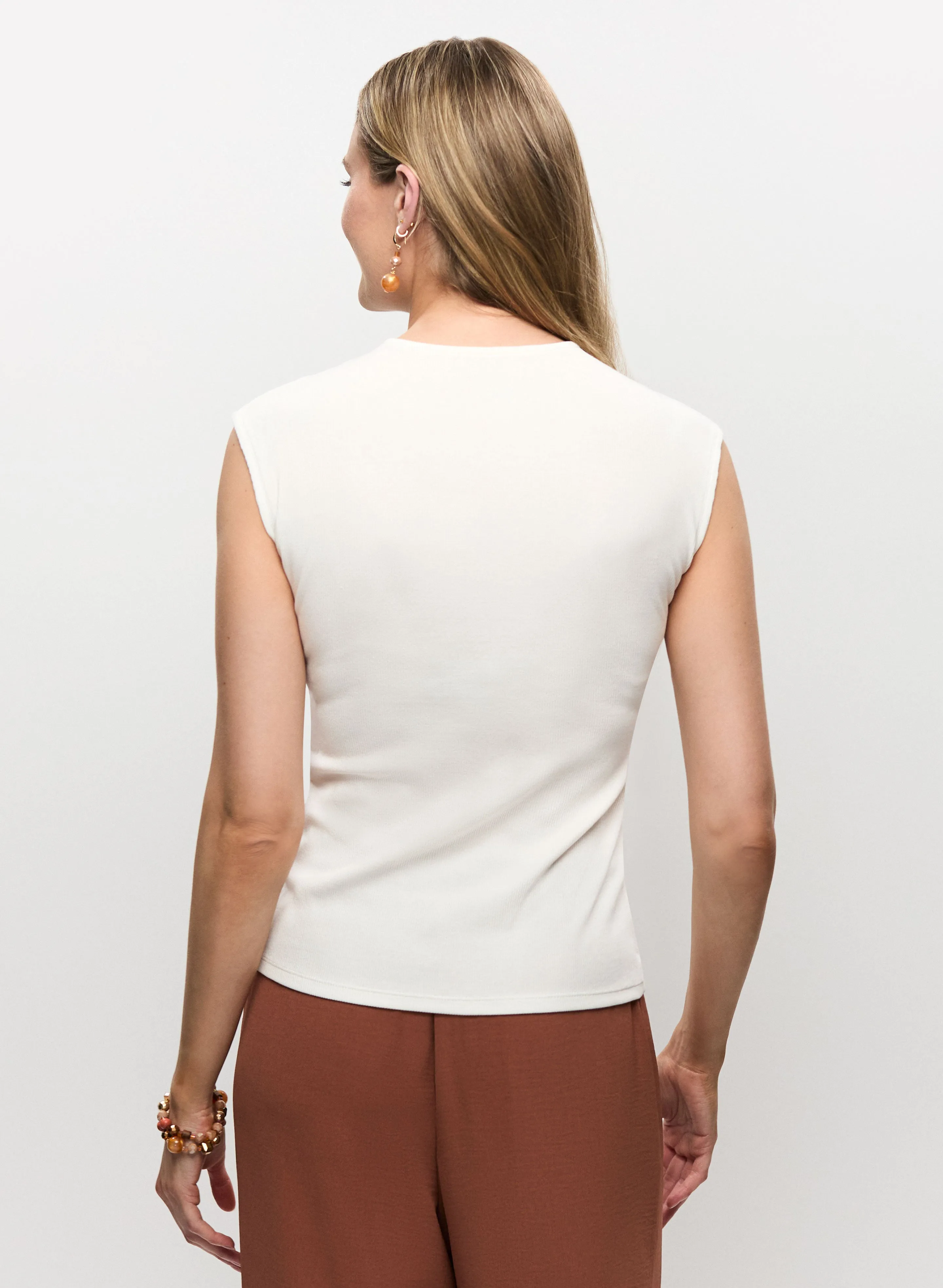 Crew Neck T-shirt sold by Melanie Lyne product image thumbnail 4