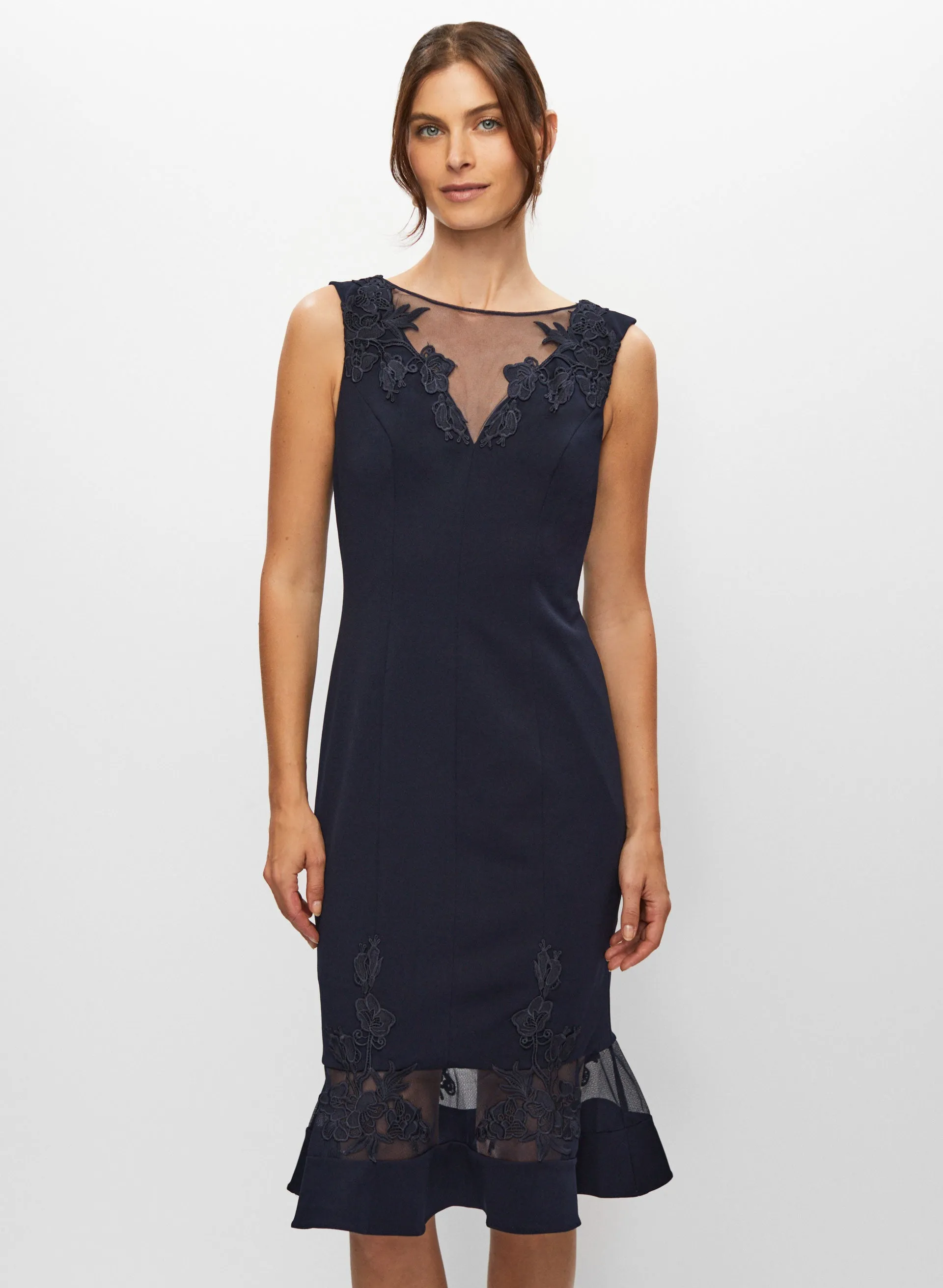 Sleeveless Lace Detail Dress sold by Melanie Lyne product image thumbnail 5