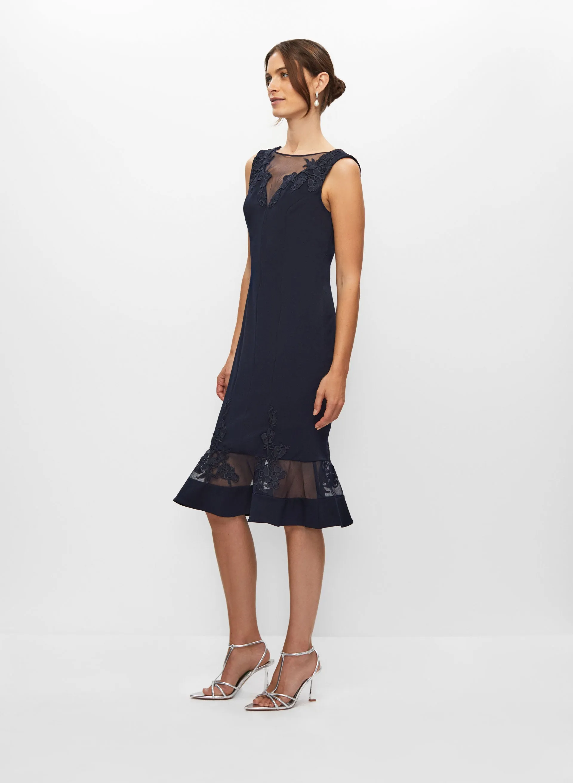 Sleeveless Lace Detail Dress sold by Melanie Lyne product image thumbnail 3