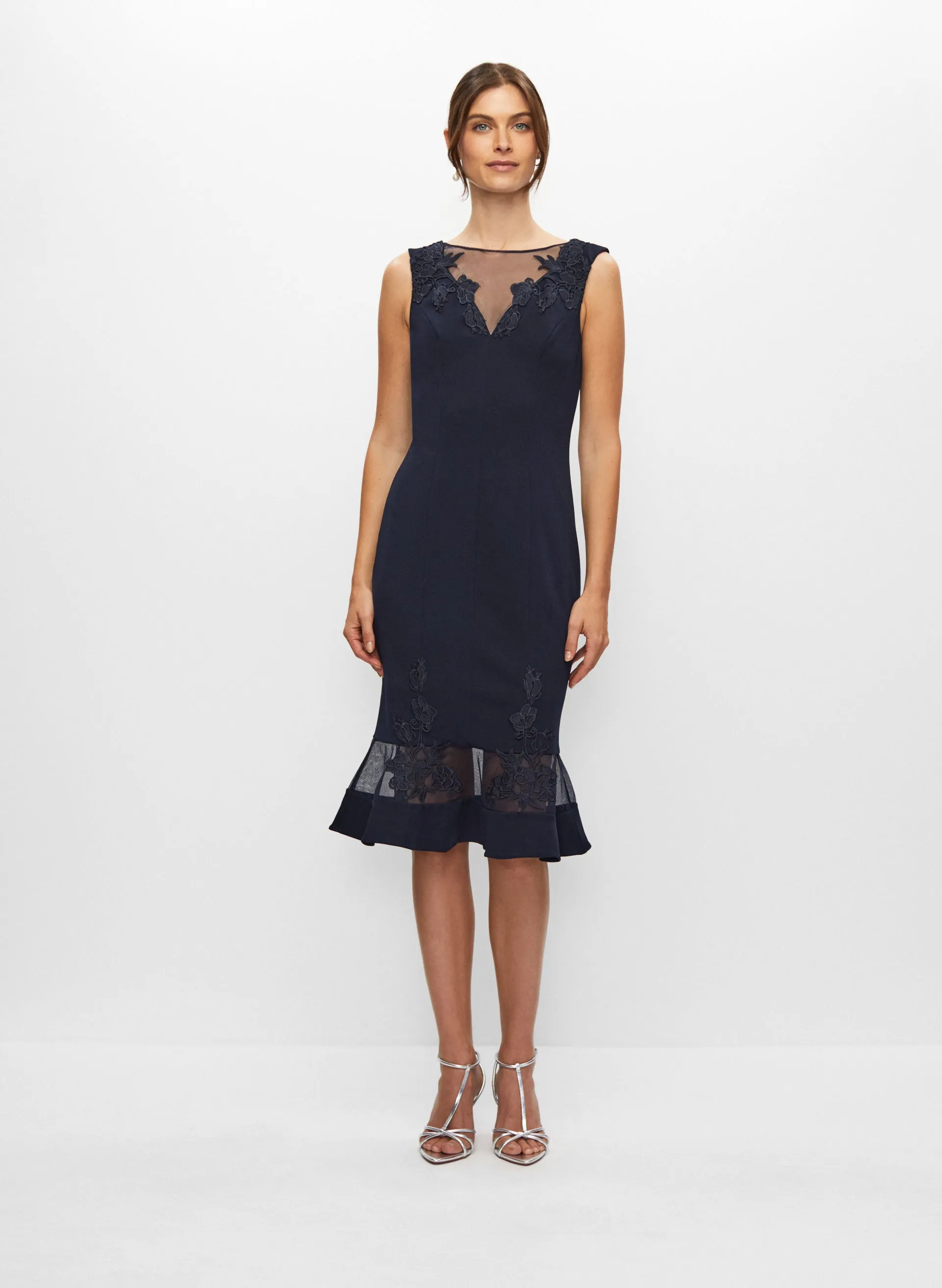 Sleeveless Lace Detail Dress sold by Melanie Lyne