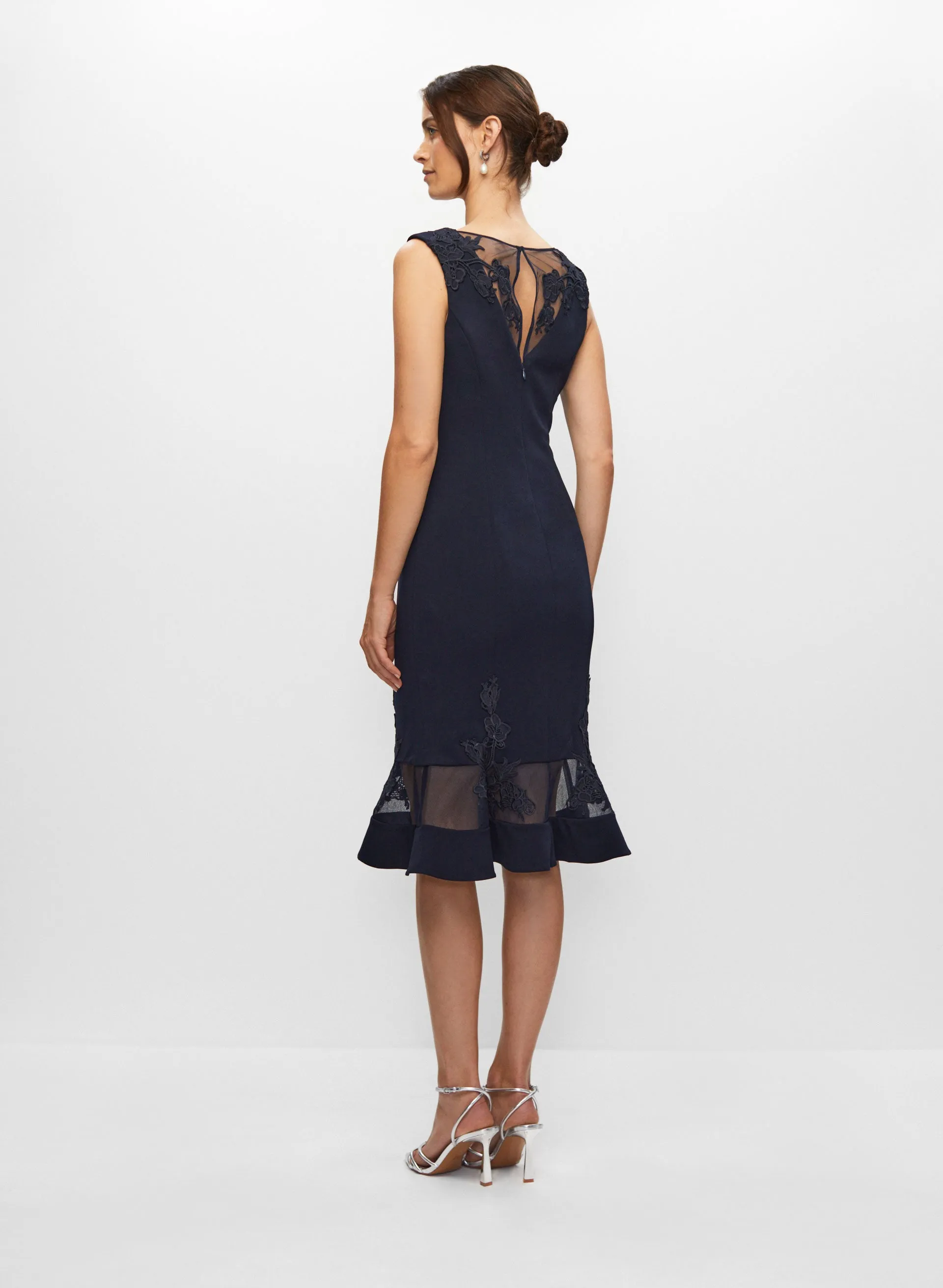 Sleeveless Lace Detail Dress sold by Melanie Lyne product image thumbnail 4