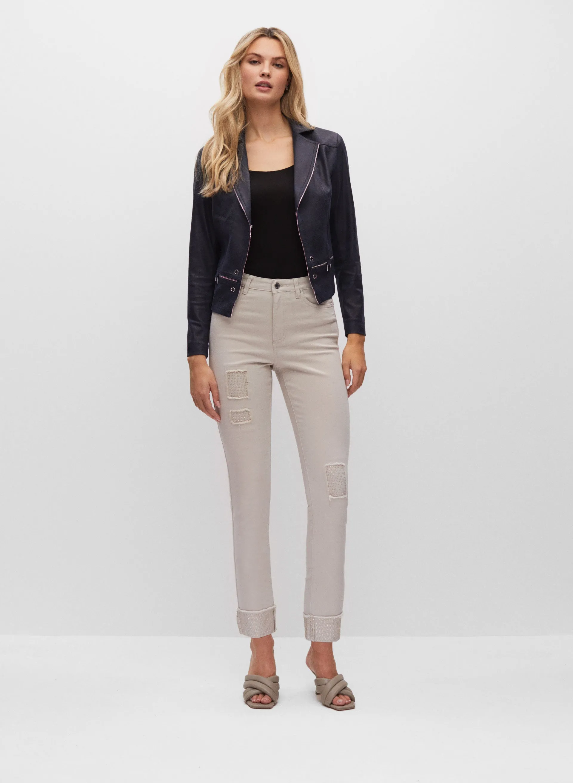 Vex - Zipper Trim Jacket sold by Melanie Lyne