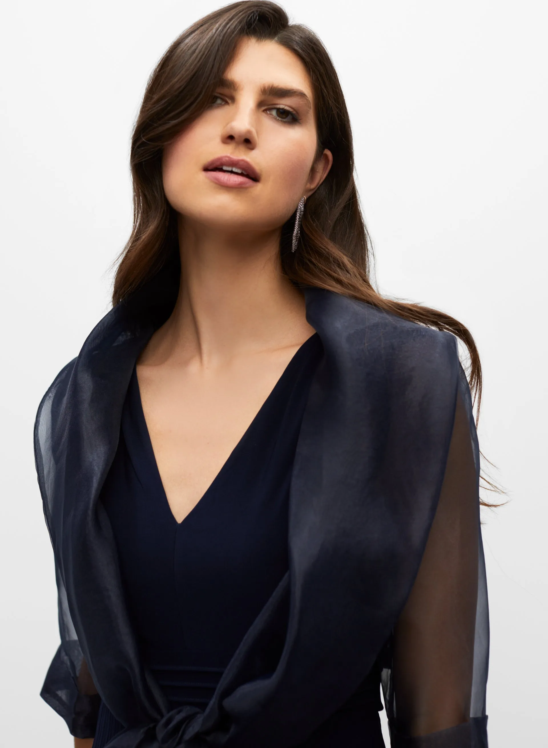 Sheer Organza Bolero sold by Melanie Lyne product image thumbnail 2