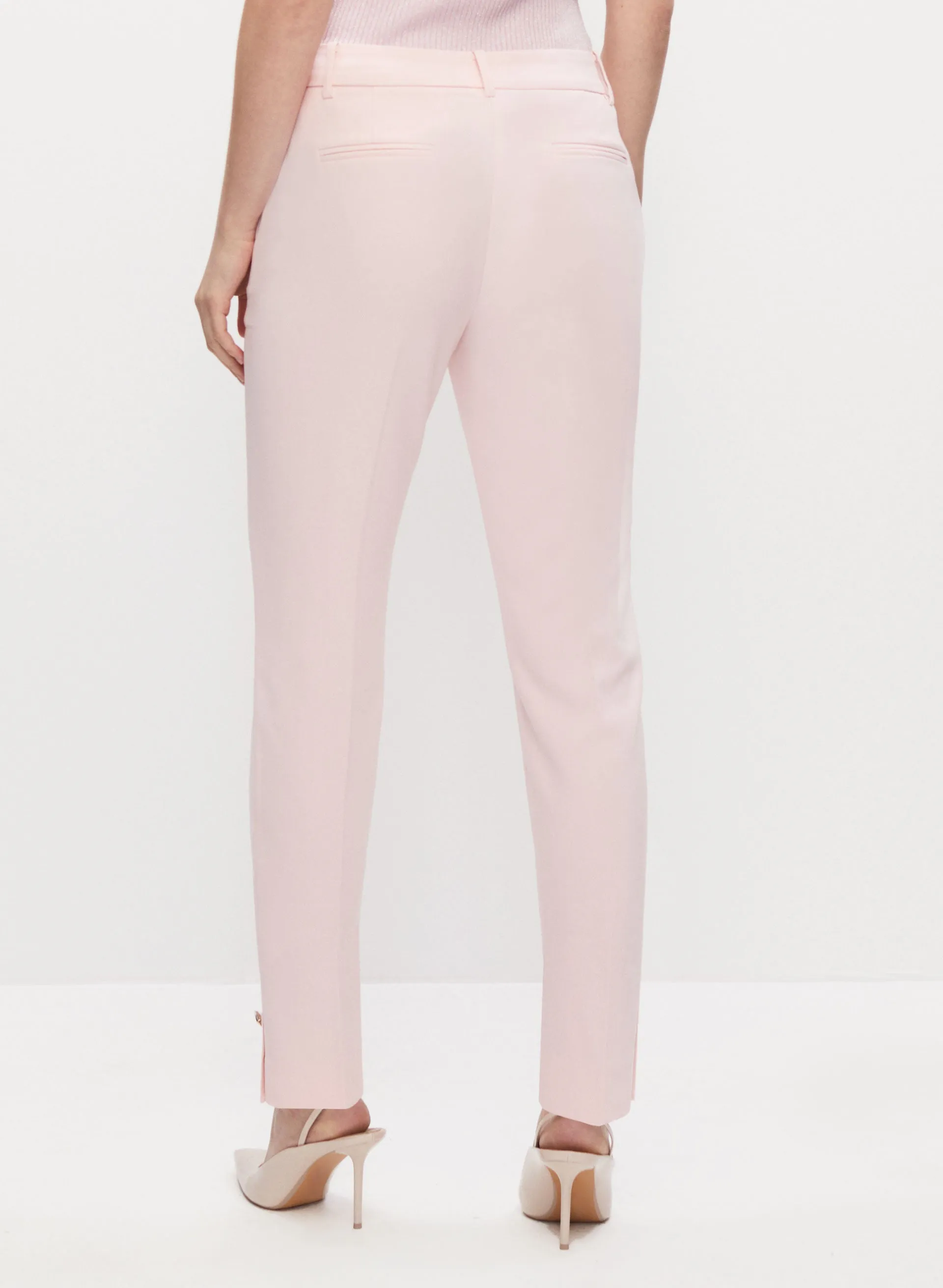 Slit Detail Slim Leg Pants sold by Melanie Lyne product image thumbnail 2