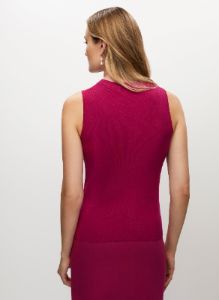 Sleeveless Pointelle Knit Sweater sold by Melanie Lyne