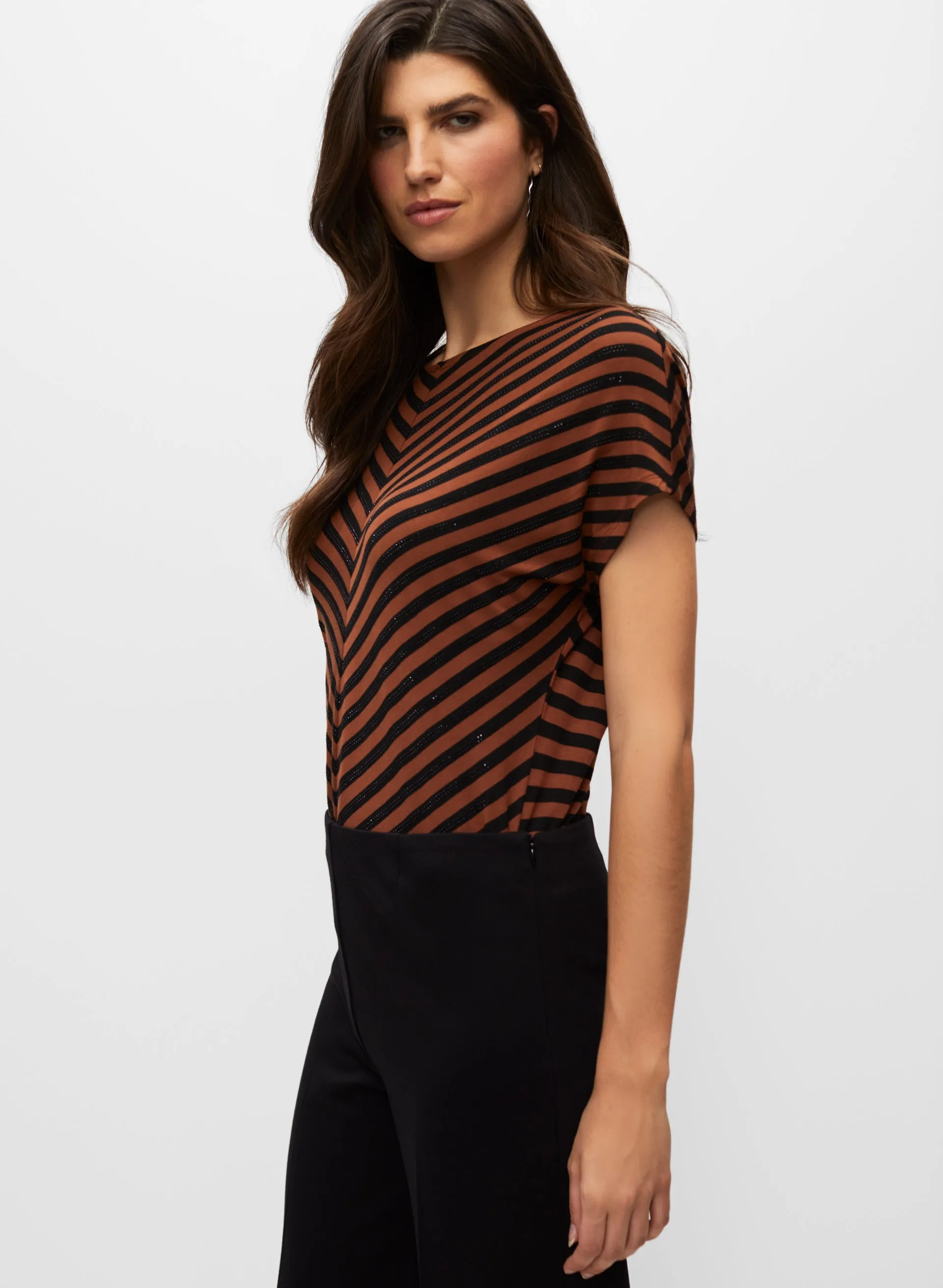 Flat Front Wide Leg Pants sold by Melanie Lyne product image thumbnail 2