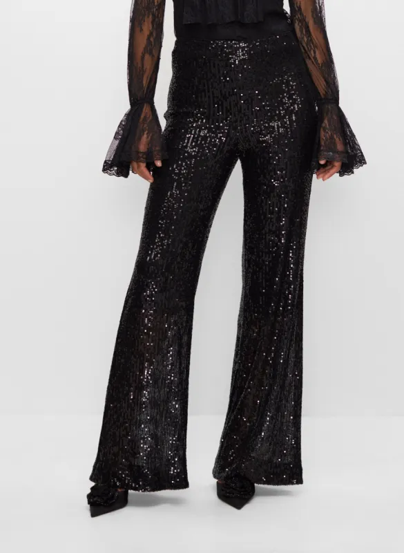 Pull-On Sequin Pants sold by Melanie Lyne
