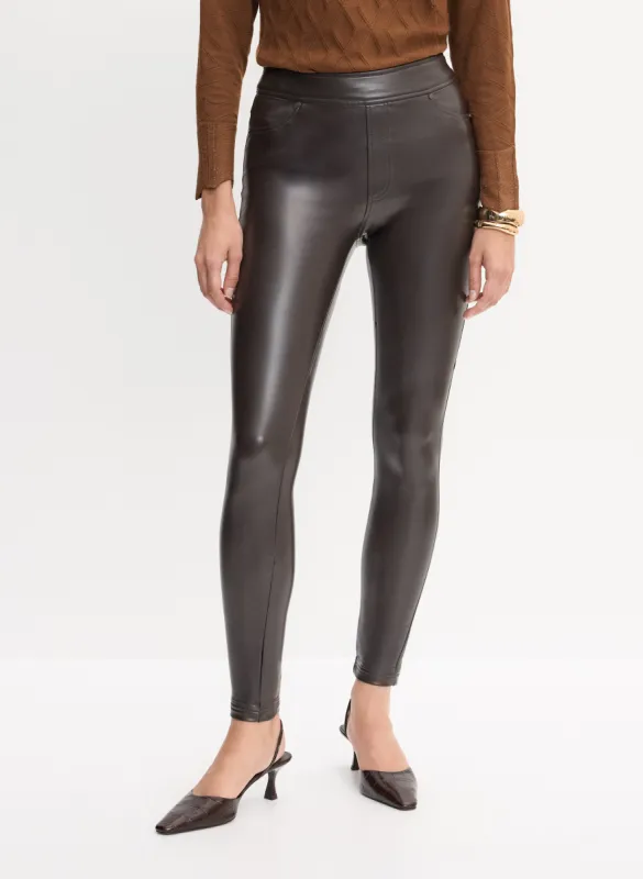 Kayla Vegan Leather Pants sold by Melanie Lyne