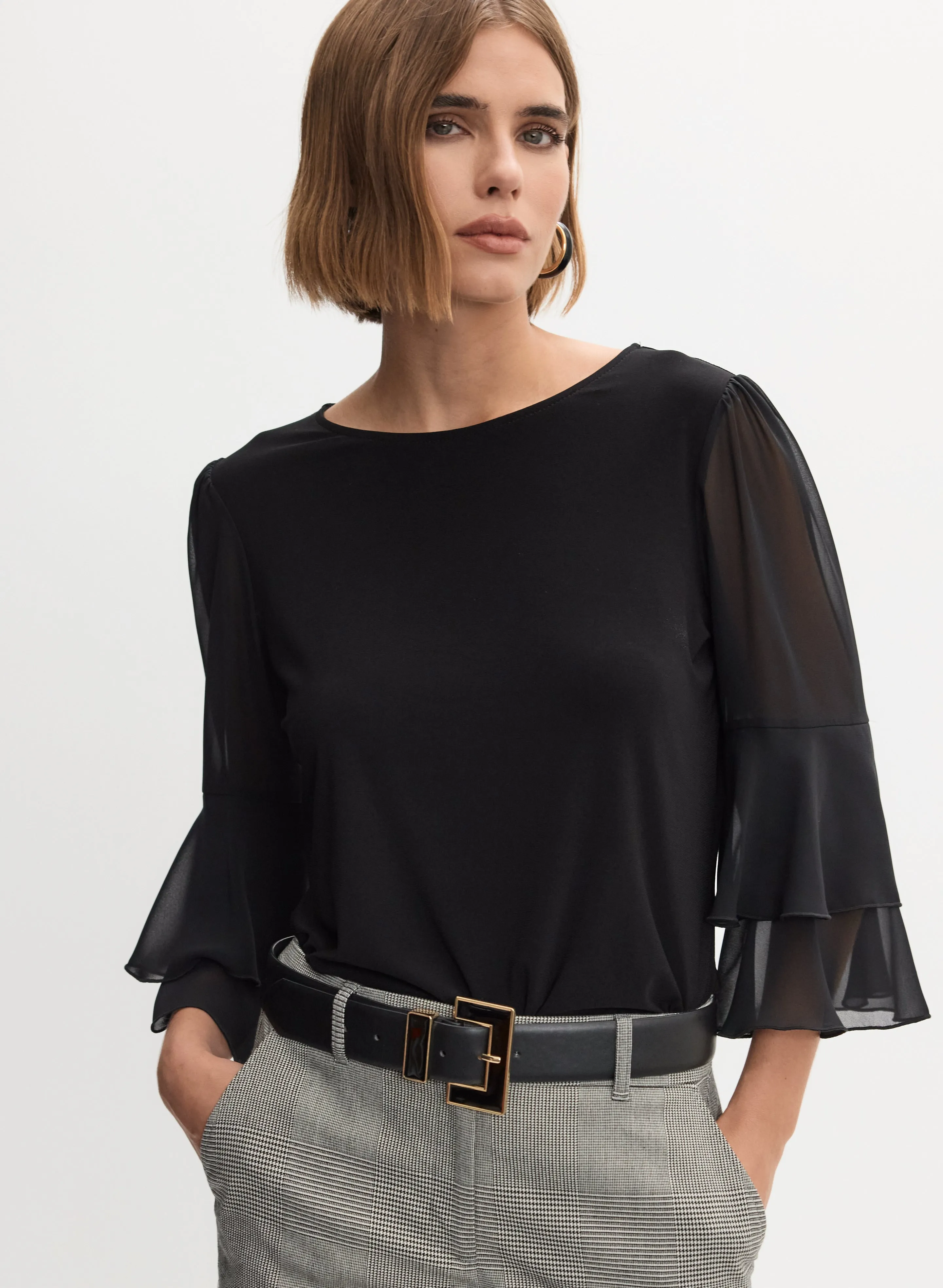 Rectangular Buckle Belt sold by Melanie Lyne product image thumbnail 2