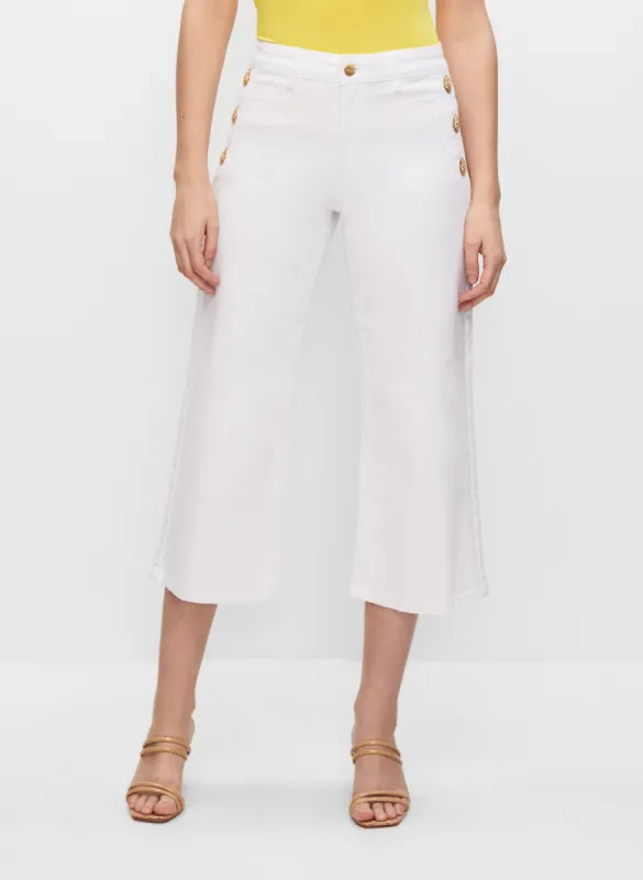 Wide Leg Culotte Jeans sold by Melanie Lyne