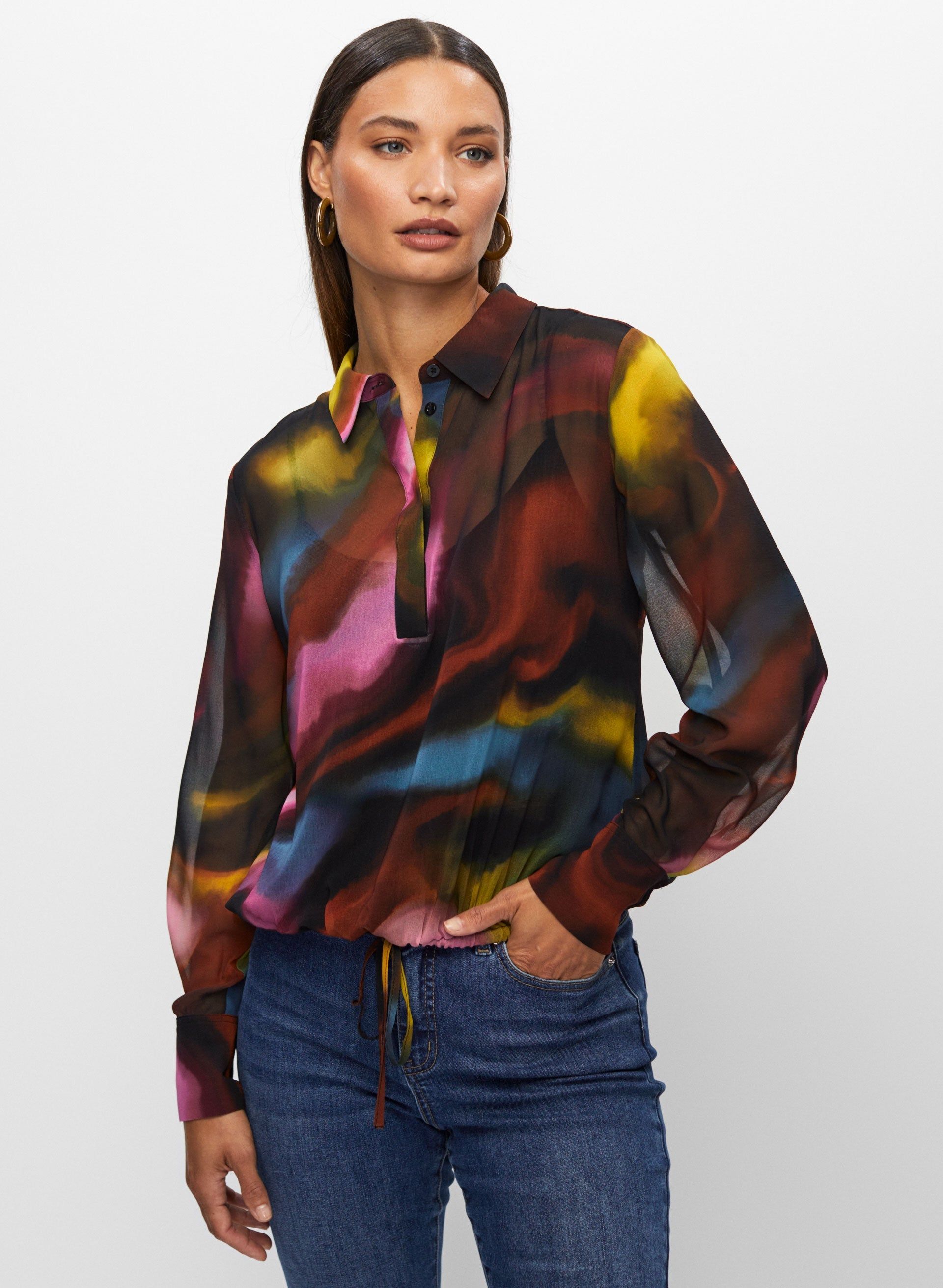 Abstract Motif Blouse sold by Melanie Lyne
