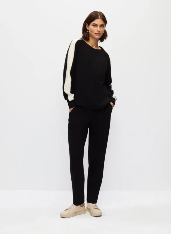 Embellished Straight Leg Pull-On Pants sold by Melanie Lyne