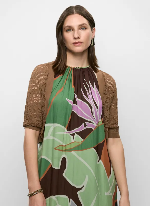 Pointelle Knit Bolero sold by Melanie Lyne