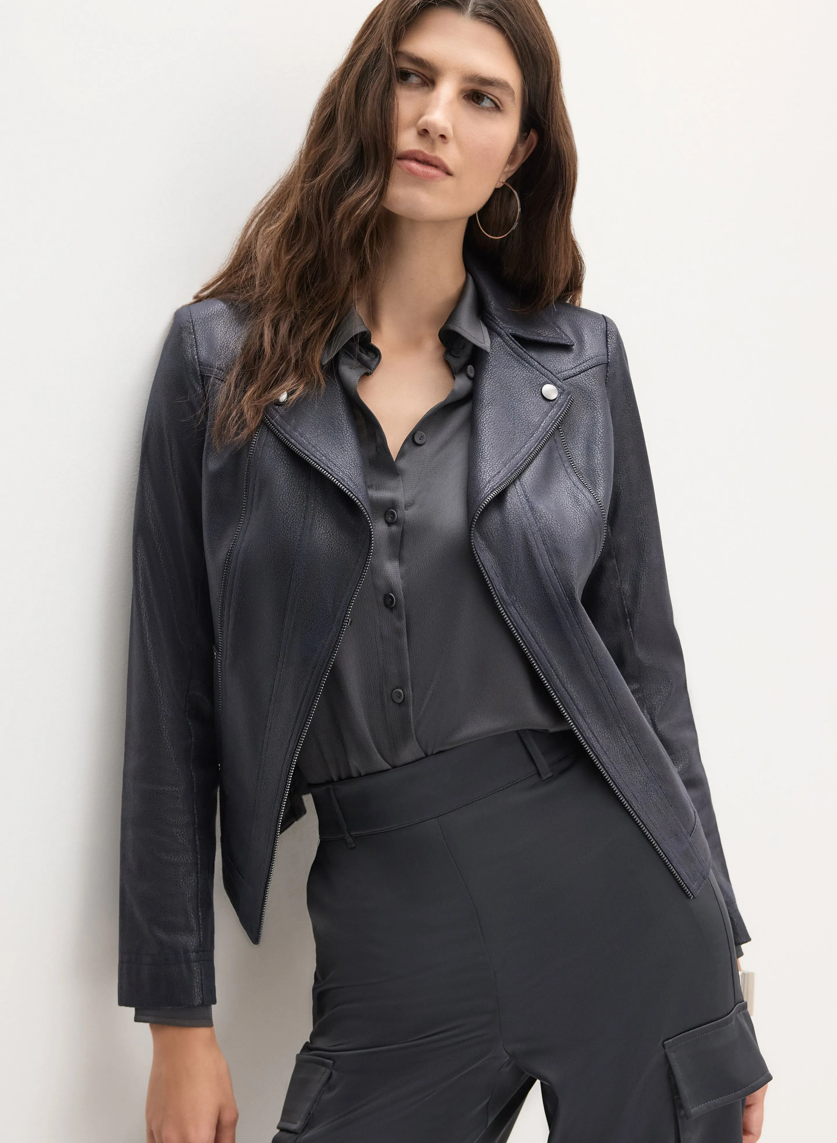 Vex - Faux Suede Jacket sold by Melanie Lyne