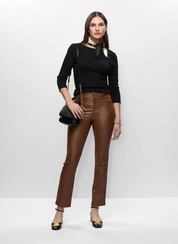Low Back Ballerina Tee & Coated Jeans sold by Melanie Lyne