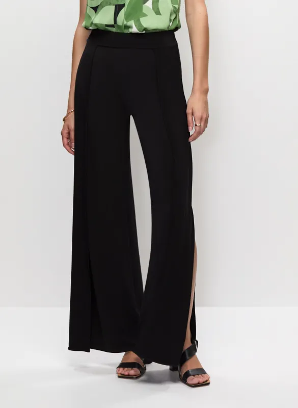 High Slit Flare Leg Pants sold by Melanie Lyne
