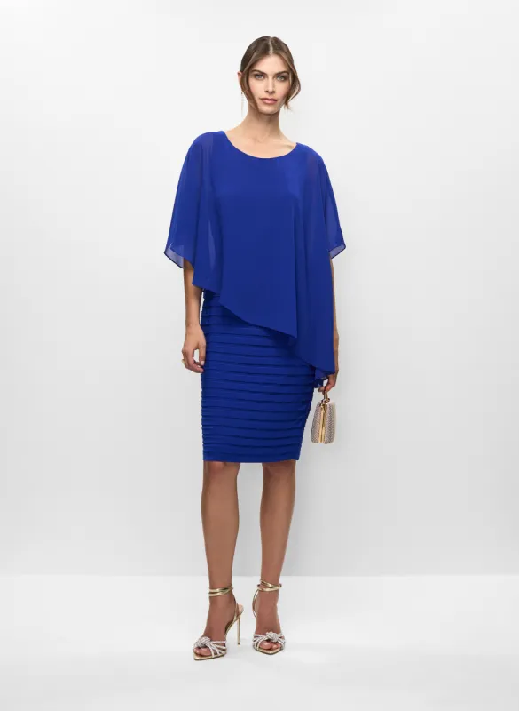 Fitted Chiffon Overlay Dress sold by Melanie Lyne