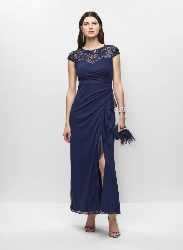 Embroidered Lace Gown sold by Melanie Lyne