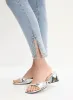 Slim Leg Rhinestone Detail Jeans sold by Melanie Lyne