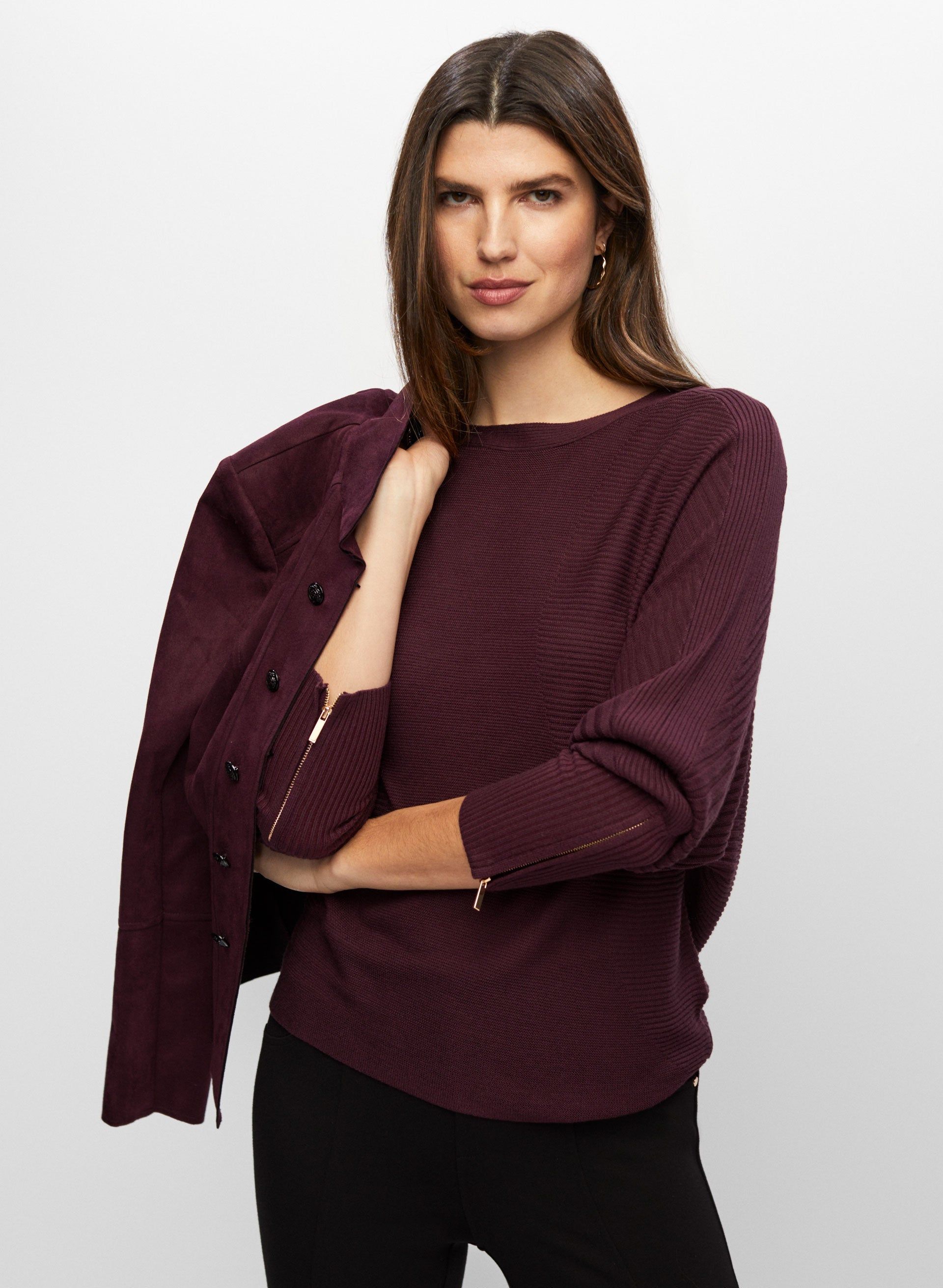 Zip Detail Sweater sold by Melanie Lyne