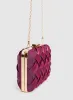 Weave Detail Evening Clutch sold by Melanie Lyne