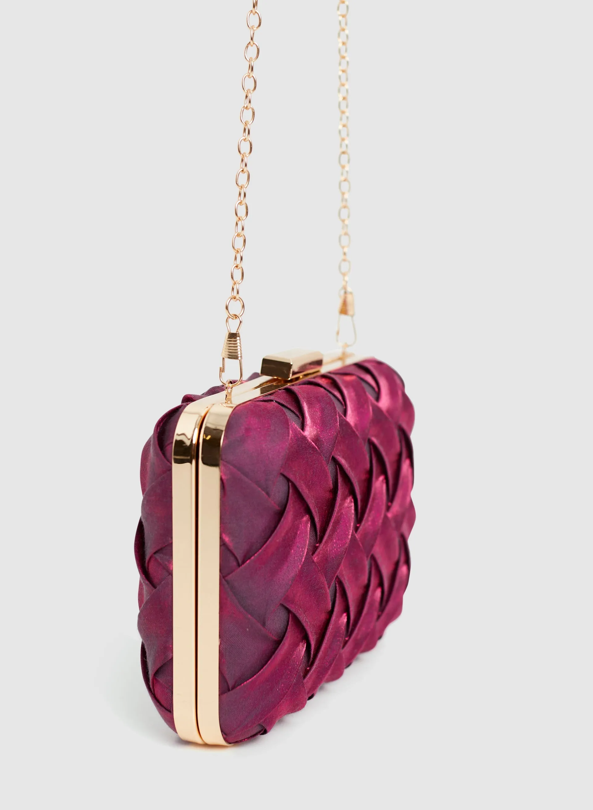 Weave Detail Evening Clutch sold by Melanie Lyne product image thumbnail 3