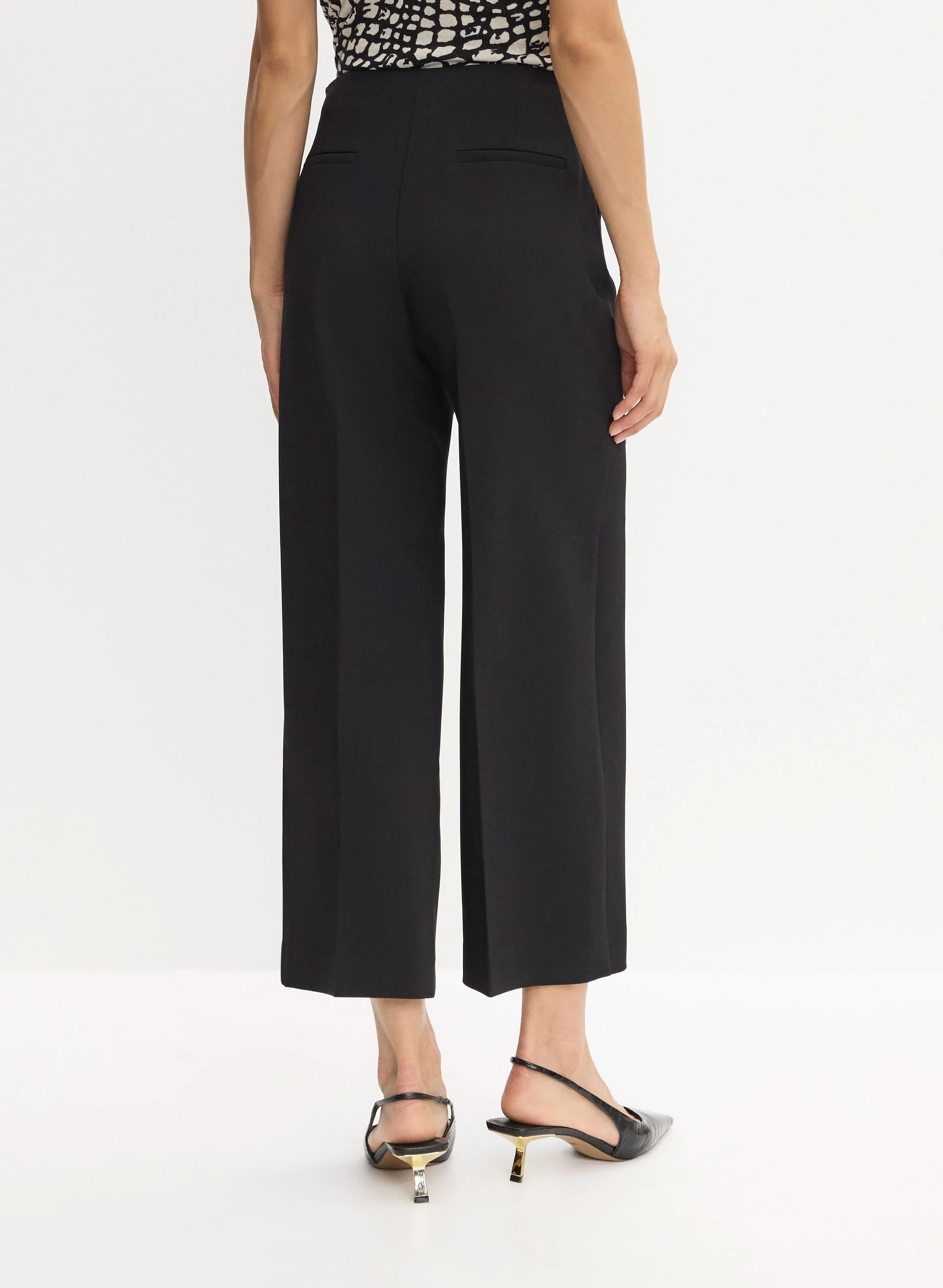 Belted Wide Leg Culotte Pants sold by Melanie Lyne product image thumbnail 2