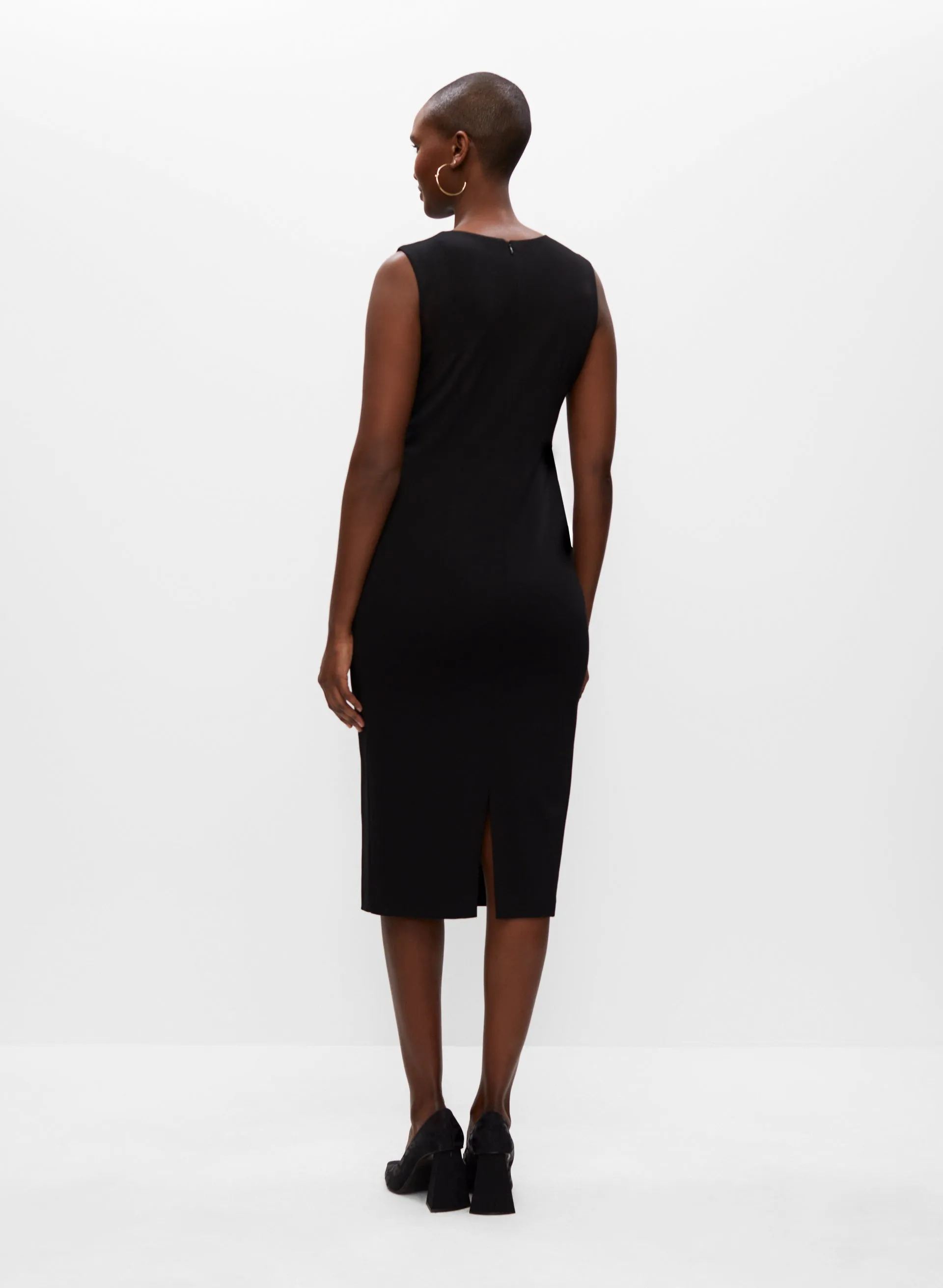 Sleeveless Button Detail Dress sold by Melanie Lyne product image thumbnail 2