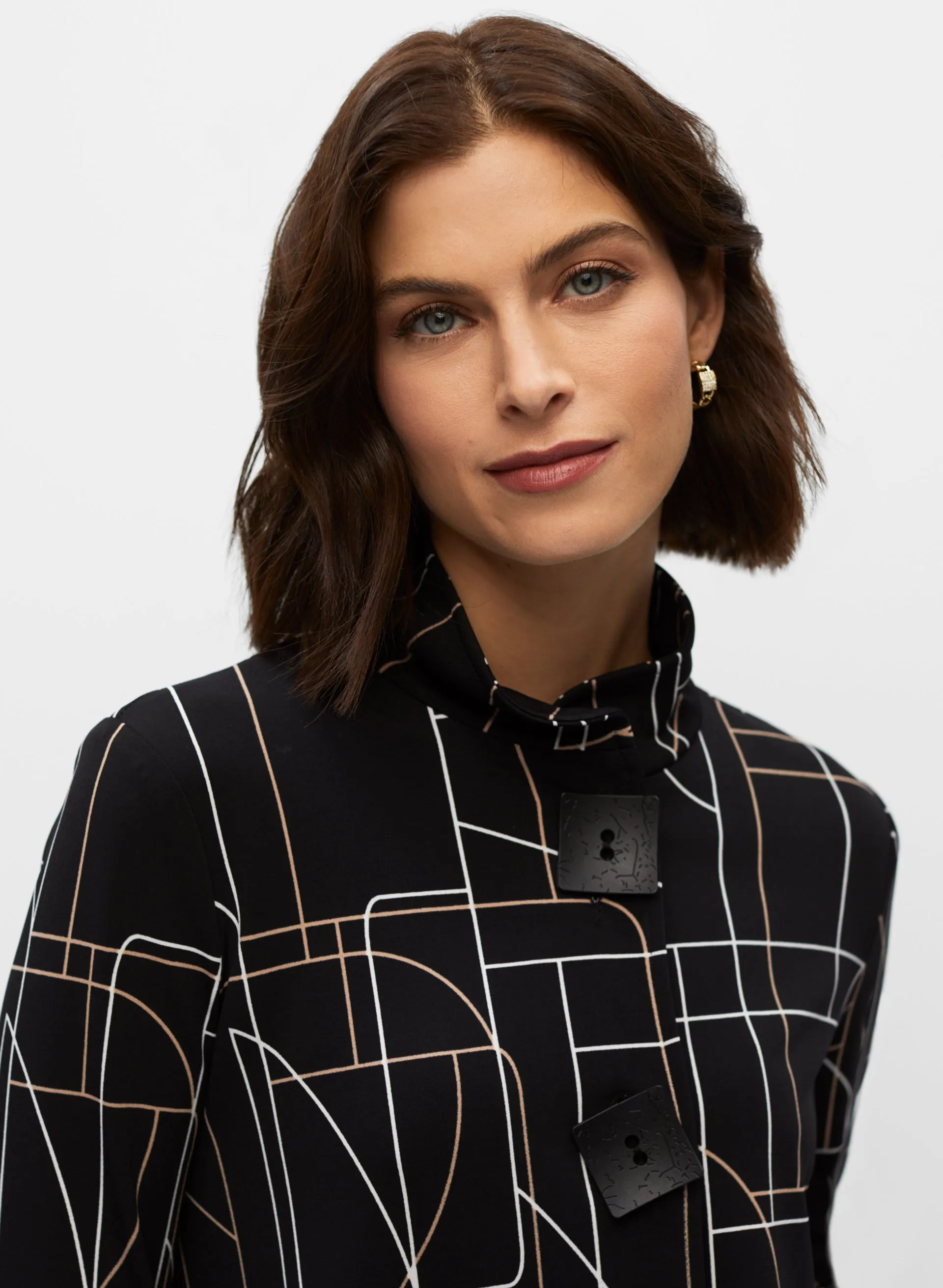 Joseph Ribkoff - Abstract Print Jacket sold by Melanie Lyne product image thumbnail 2