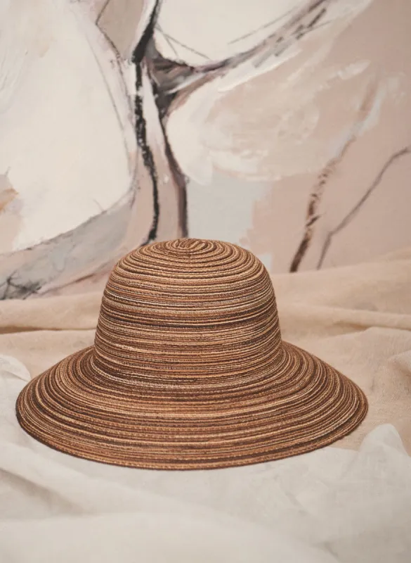 Striped Cloche Hat sold by Melanie Lyne