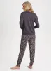 Heart Print Two-Piece Pyjama Set sold by Melanie Lyne