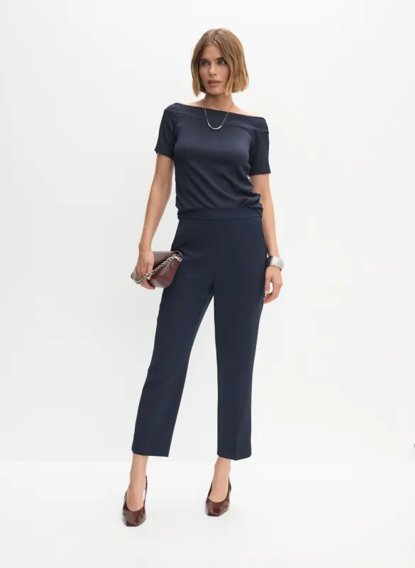 Off-The-Shoulder Top & Straight Leg Pants sold by Melanie Lyne