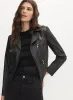 Vex - Cropped Faux Suede Jacket sold by Melanie Lyne