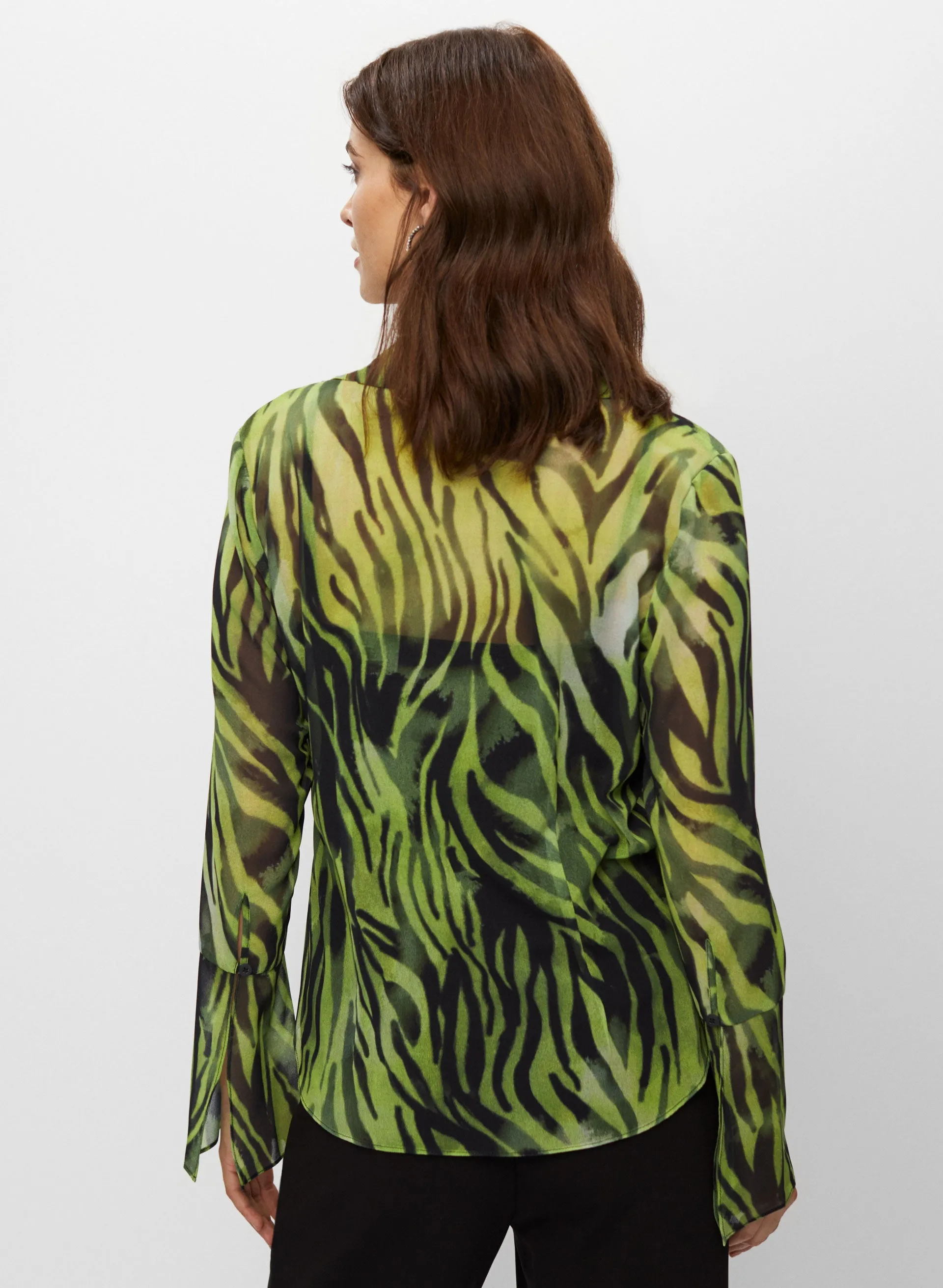 Animal Print Blouse sold by Melanie Lyne product image thumbnail 4