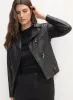 Vex - Cropped Faux Suede Jacket sold by Melanie Lyne