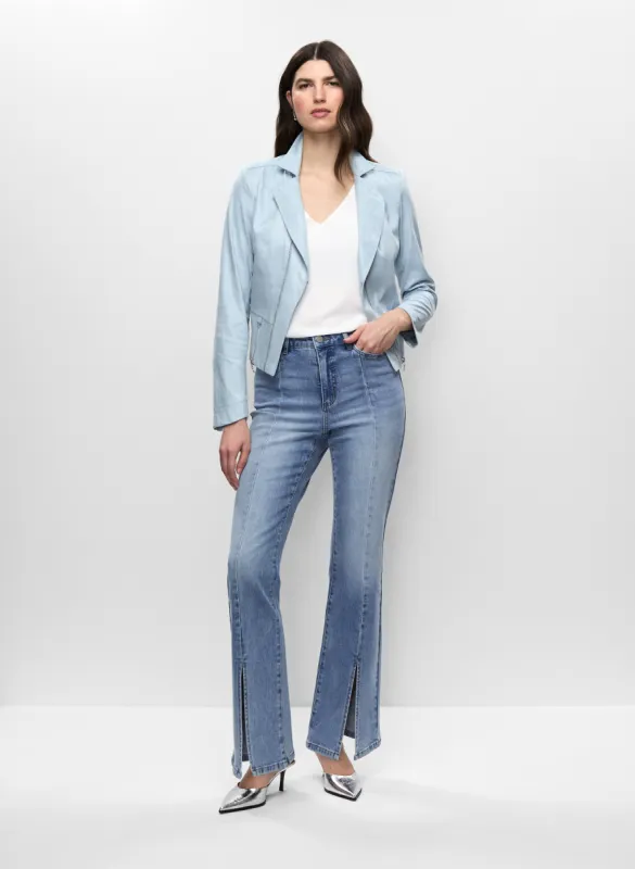 Zip Detail Jacket & Split Hem Jeans sold by Melanie Lyne