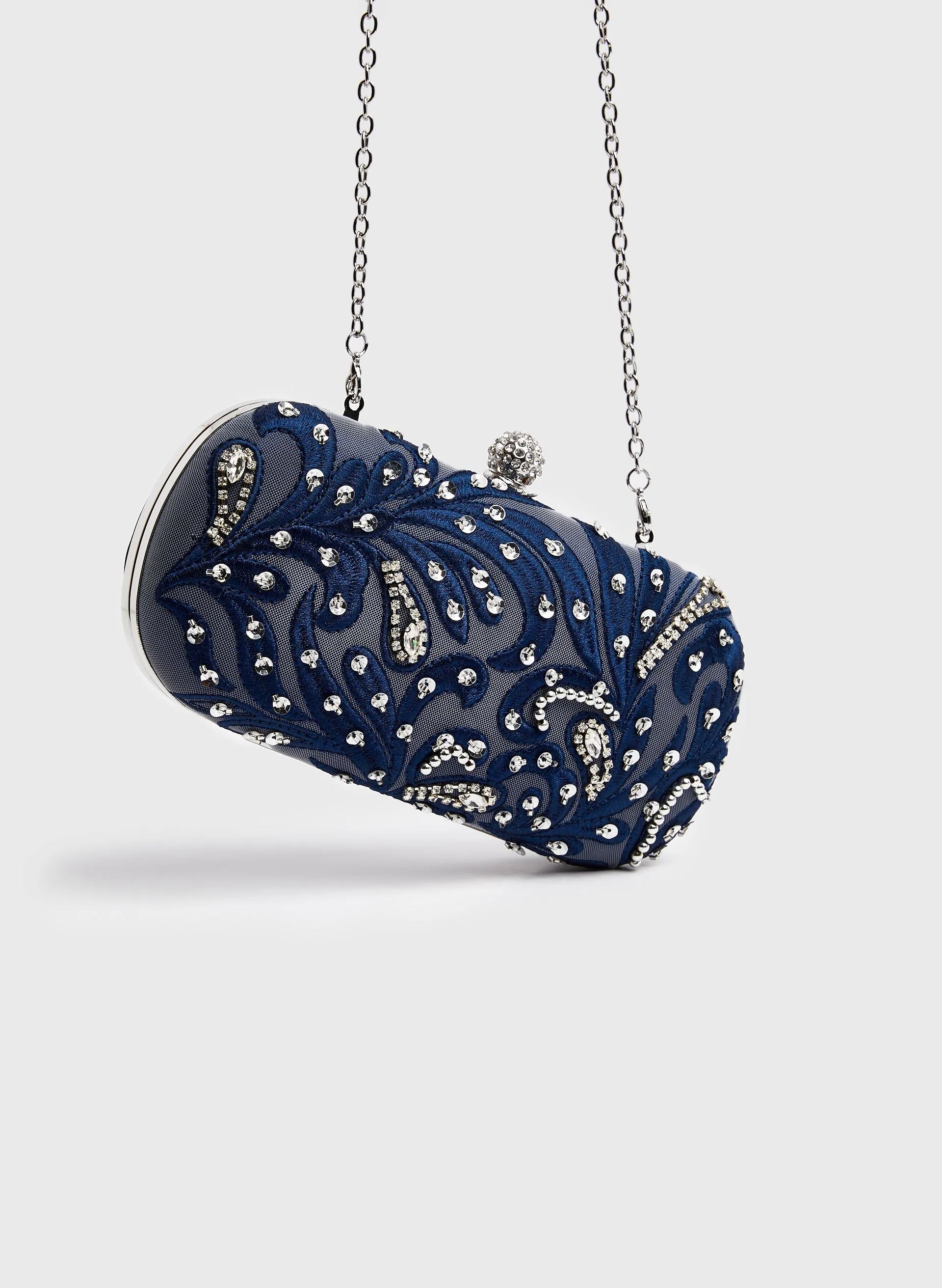 Crystal Insert Clutch sold by Melanie Lyne