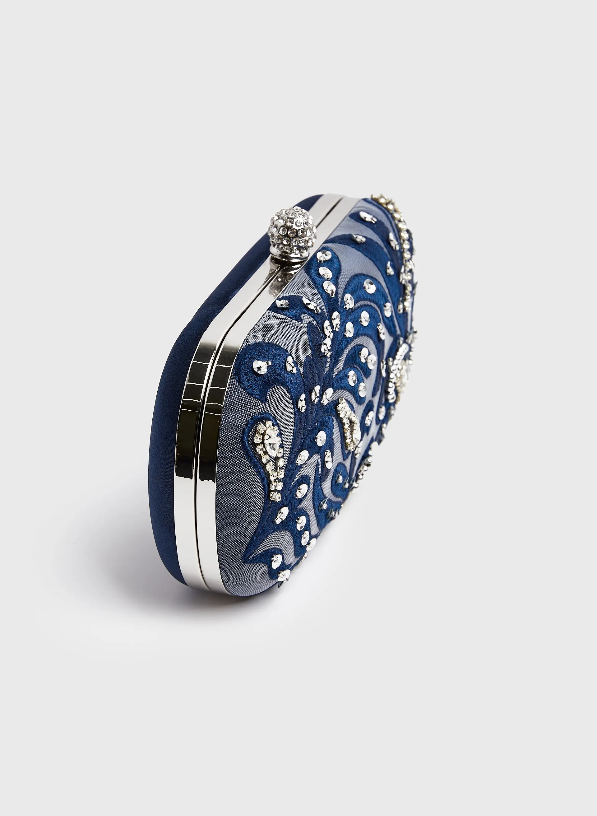 Crystal Insert Clutch sold by Melanie Lyne product image thumbnail 2