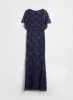 Adrianna Papell - Beaded Mesh Gown sold by Melanie Lyne