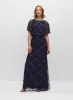 Adrianna Papell - Beaded Mesh Gown sold by Melanie Lyne