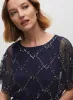 Adrianna Papell - Beaded Mesh Gown sold by Melanie Lyne