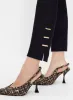 Slit Detail Pull-On Pants sold by Melanie Lyne