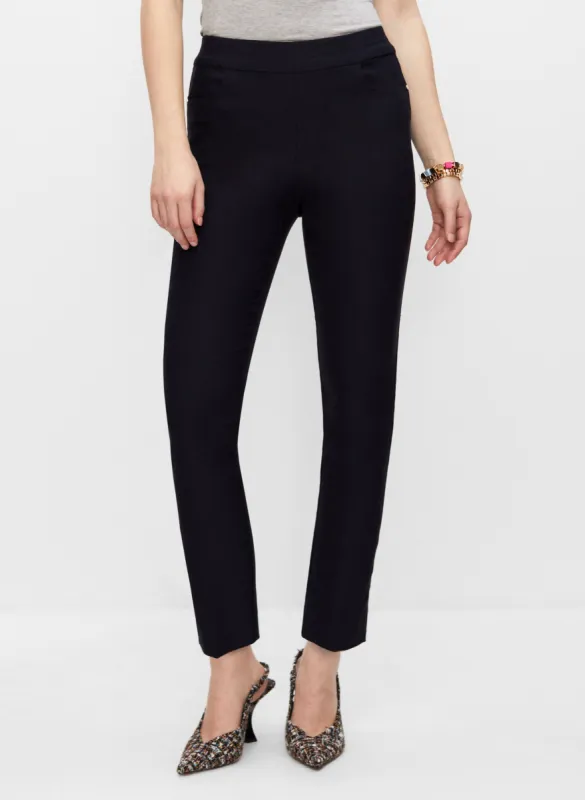 Slit Detail Pull-On Pants sold by Melanie Lyne