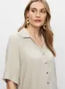Tie Detail Button Front Top sold by Melanie Lyne