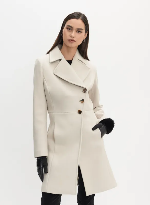 Asymmetric Button-Up Coat sold by Melanie Lyne